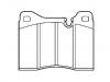 Brake Pad Set:34 11 1 158 360