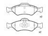 刹车片 Brake Pad Set:YS61-2K021-AA