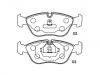 Plaquettes de frein Brake Pad Set:271 587