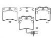 тормозная кладка Brake Pad Set:7D0 698 151 C