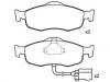 Bremsbelagsatz, Scheibenbremse Brake Pad Set:1 022 079