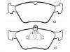 Bremsbelagsatz, Scheibenbremse Brake Pad Set:44 83 723