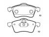 Bremsbelagsatz, Scheibenbremse Brake Pad Set:7D0 698 151 E