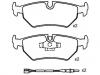 Bremsbelagsatz, Scheibenbremse Brake Pad Set:JLM 20257