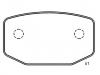 Brake Pad Set:121162