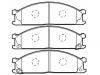 Plaquettes de frein Brake Pad Set:26296-AA050