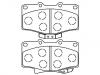 тормозная кладка Brake Pad Set:04465-35140