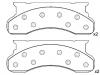 Bremsbelagsatz, Scheibenbremse Brake Pad Set:E4TZ-2001-B