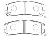 тормозная кладка Brake Pad Set:1251 0016