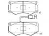 Bremsbelagsatz, Scheibenbremse Brake Pad Set:190 6430