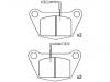 Plaquettes de frein Brake Pad Set:141456