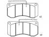 Plaquettes de frein Brake Pad Set:5000 297 808