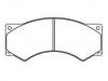 Bremsbelagsatz, Scheibenbremse Brake Pad Set:BBU 8177