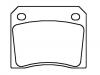 Plaquettes de frein Brake Pad Set:GBP90141