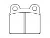 Plaquettes de frein Brake Pad Set:0060 712 608