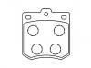 刹车片 Brake Pad Set:8-94115-499-0