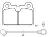 Bremsbelagsatz, Scheibenbremse Brake Pad Set:4248.97