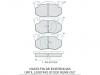 Plaquettes de frein Brake Pad Set:180375