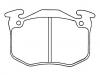 Brake Pad Set:4251.36