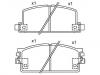 Bremsbelagsatz, Scheibenbremse Brake Pad Set:43 17 973