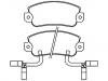 Brake Pad Set:0060 750 464