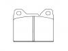 Bremsbelagsatz, Scheibenbremse Brake Pad Set:2 701 654