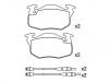 Plaquettes de frein Brake Pad Set:4250.91