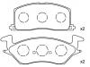 тормозная кладка Brake Pad Set:04465-10020