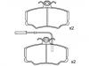 Pastillas de freno Brake Pad Set:180945