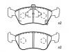 тормозная кладка Brake Pad Set:04465-05020