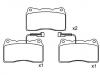 刹车片 Brake Pad Set:9 948 030