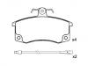 Bremsbelagsatz, Scheibenbremse Brake Pad Set:2108-350 1080