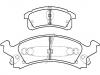 Bremsbelagsatz, Scheibenbremse Brake Pad Set:12510005