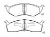 Plaquettes de frein Brake Pad Set:05018595AA