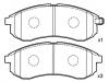 Bremsbelagsatz, Scheibenbremse Brake Pad Set:DBP 511 126