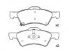 Bremsbelagsatz, Scheibenbremse Brake Pad Set:05019803AA