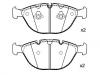 Brake Pad Set:34 11 6 756 350