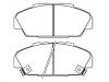 тормозная кладка Brake Pad Set:45022-SM2-010