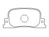 Bremsbelagsatz, Scheibenbremse Brake Pad Set:04466-32030