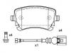 Brake Pad Set:7H0 698 451