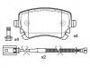 Brake Pad Set:3D0 698 451