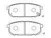 Pastillas de freno Brake Pad Set:58302-3ED00