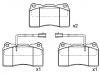 Plaquettes de frein Brake Pad Set:7 736 354 5