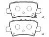 Plaquettes de frein Brake Pad Set:43022-SMG-E01