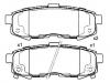 刹车片 Brake Pad Set:LEY4-26-43Z