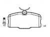 刹车片 Brake Pad Set:000 420 46 20