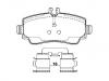 Bremsbelagsatz, Scheibenbremse Brake Pad Set:168 420 00 20