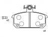 Brake Pad Set:77 01 201 059