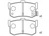 тормозная кладка Brake Pad Set:43022-SG9-000