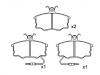 Plaquettes de frein Brake Pad Set:5 892 580